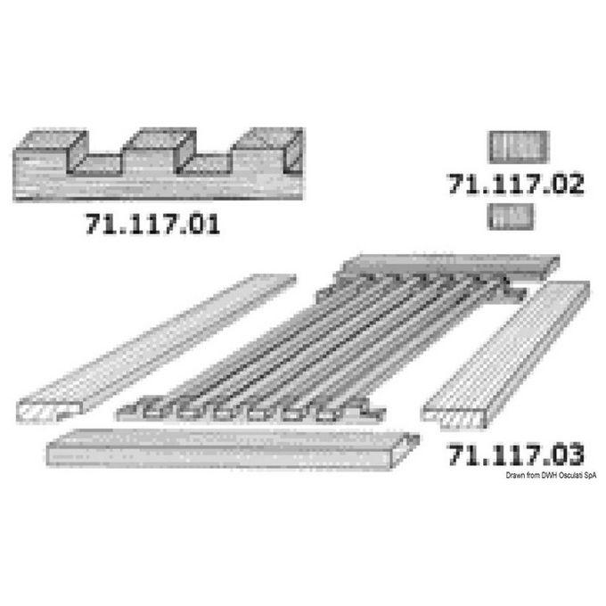 ARC Profilo Scalinato Teak