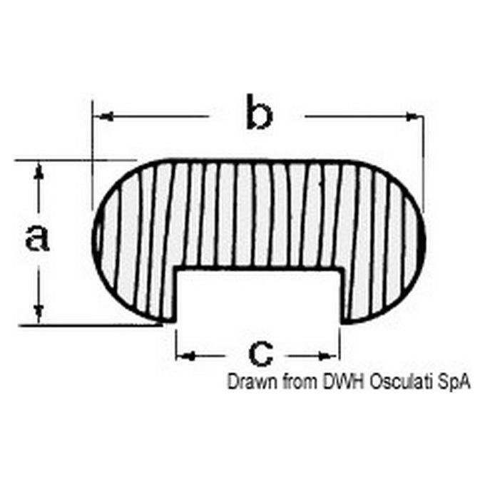 ARC Profilo Teak Ovale