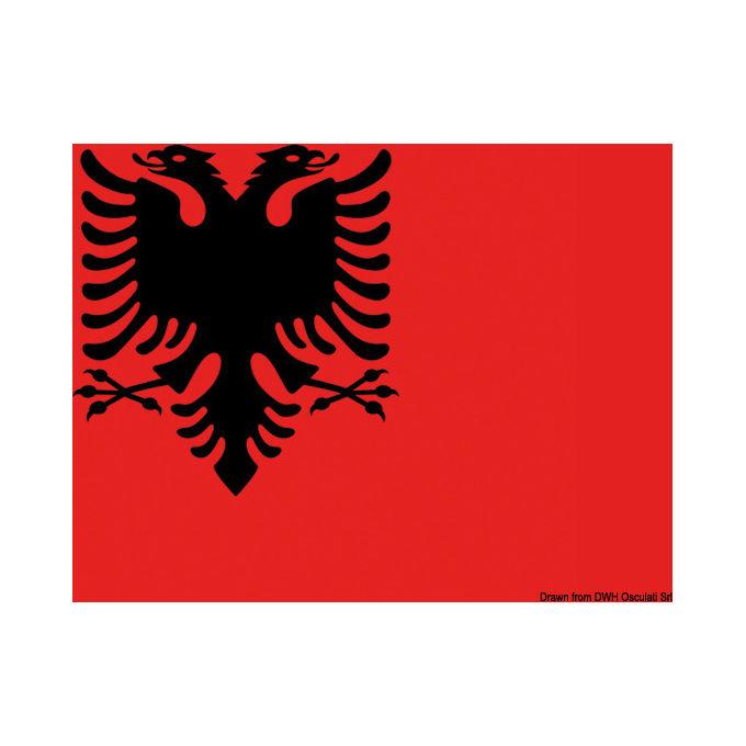 Bandiera Albania 20 X