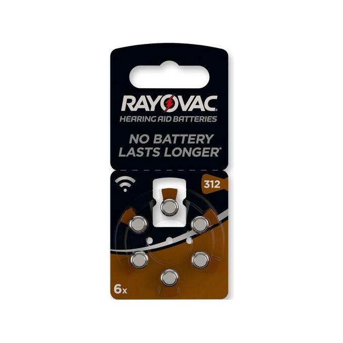 Batterie Acustica Rayovac 312