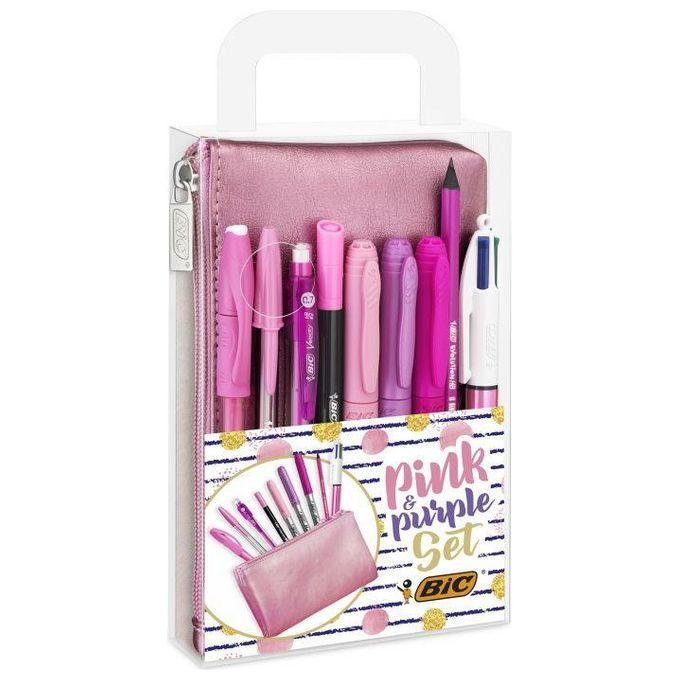 Bic Pink Set Astuccio