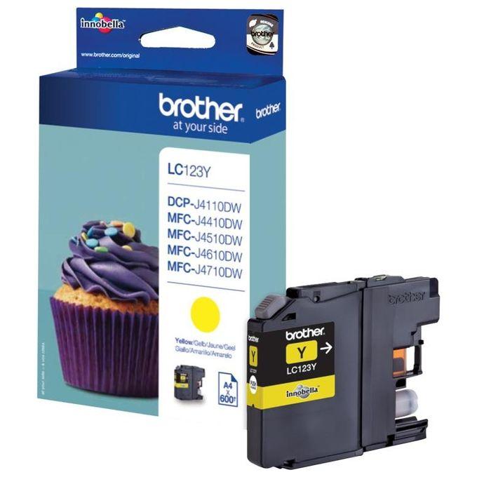 Brother Giallo Lc-123y 600