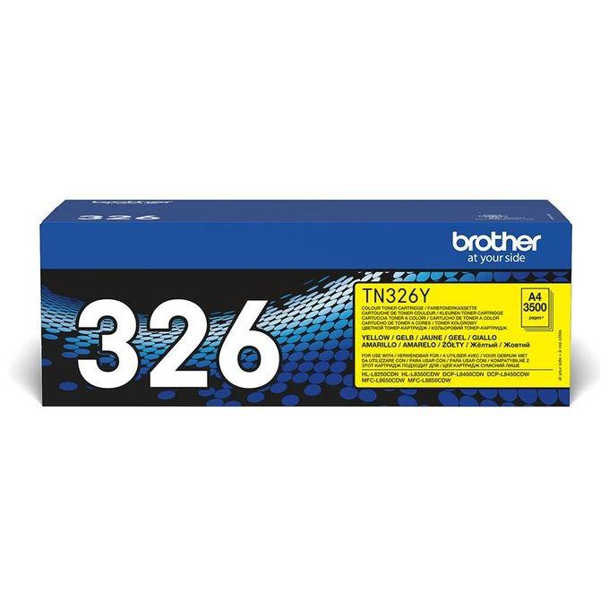 Brother Toner Tn-326y 3500pg