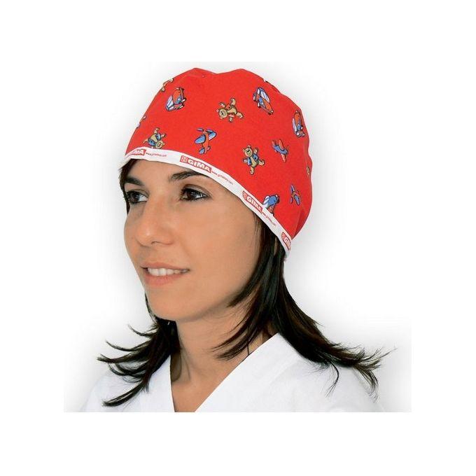 Cappellino Fantasia Rosso 1