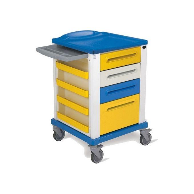 Carrello Medicazione Piccolo Blu