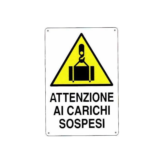 Cartello Carichi Sospesi 48X