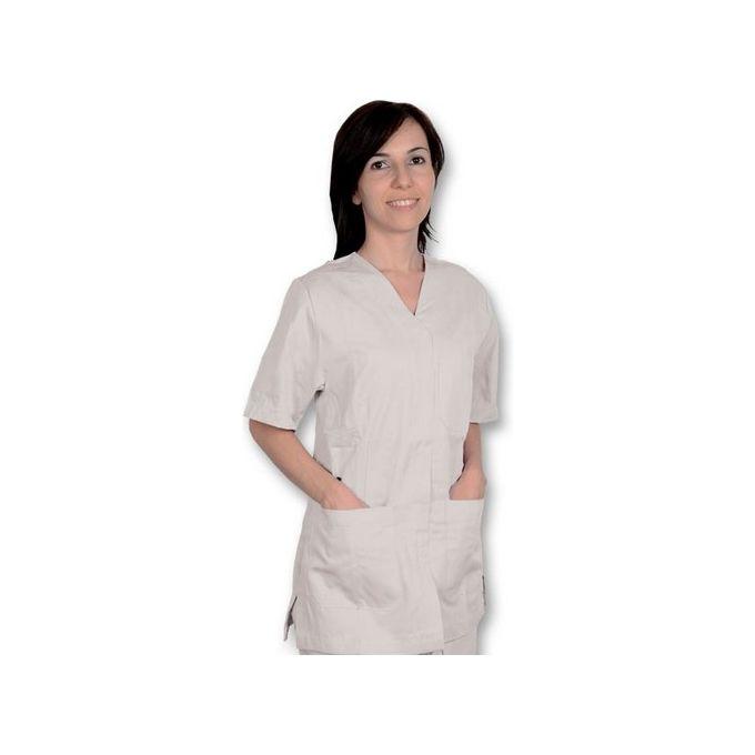 Casacca Con Bottoni-Cotone/Pol.-Donna XL