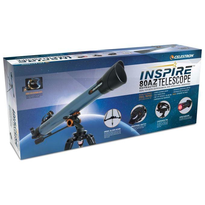 Celestron Inspire80az Telescopio 45x/90x