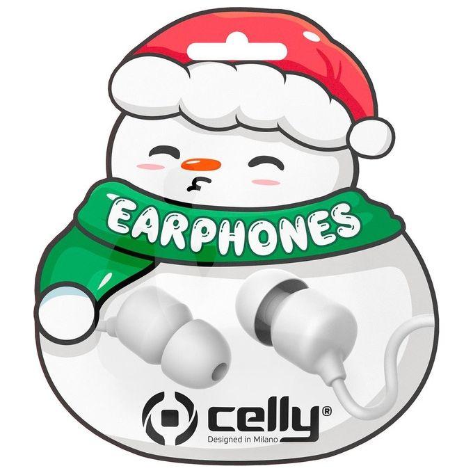 Celly Wired Earphone Xmas