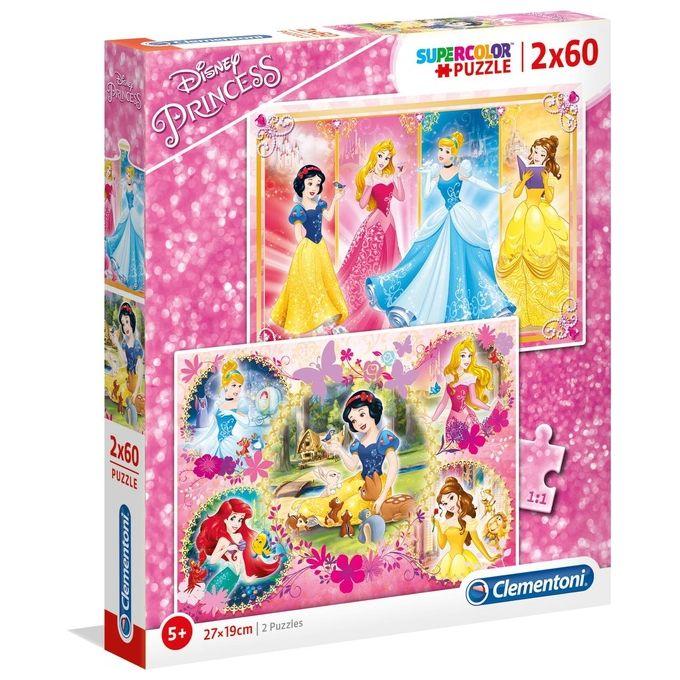 Clementoni Puzzle Princess 2x60