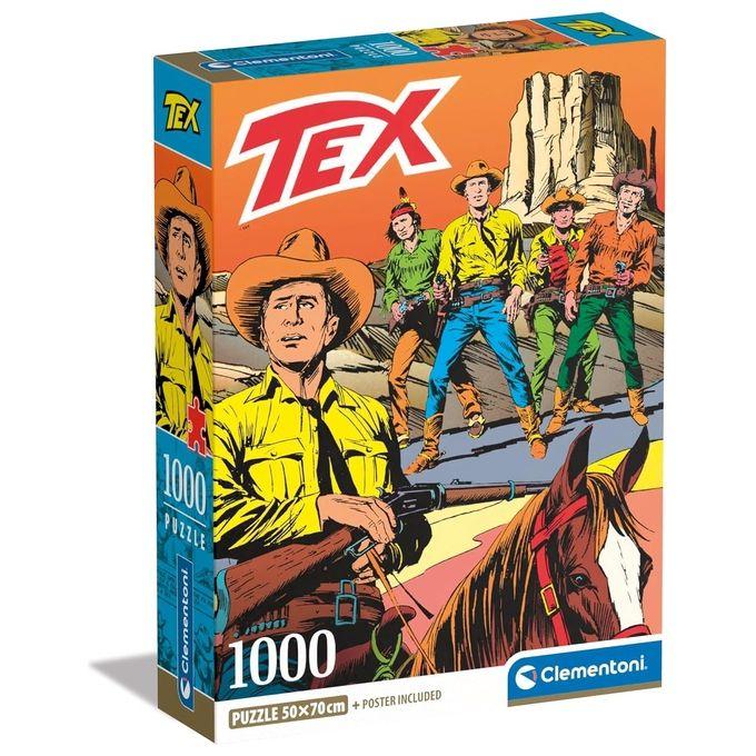 Clementoni Puzzle Tex Con