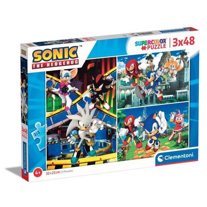 Clementoni Sonic Supercolor Puzzle