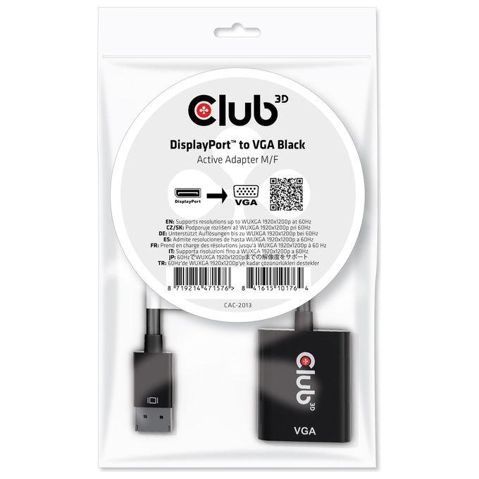 Club3D Adattatore Attivo DisplayPortTM
