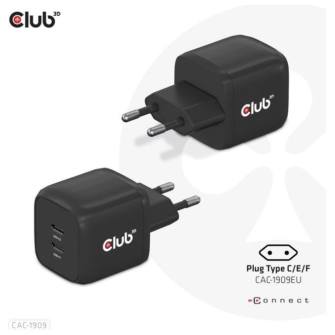 Club3d Caricabatterie Per Dispositivi