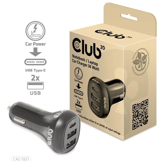 Club3d Caricatore Da Auto