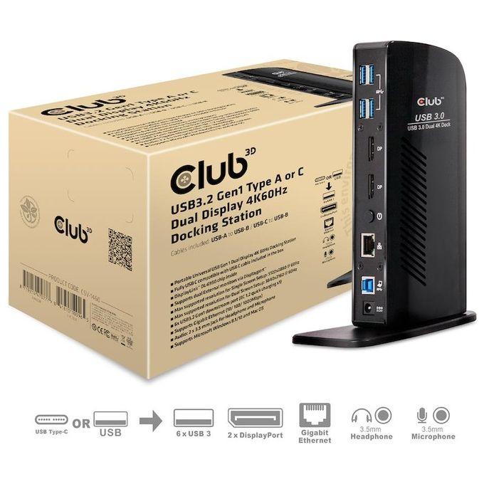 Club3d Docking Station Input