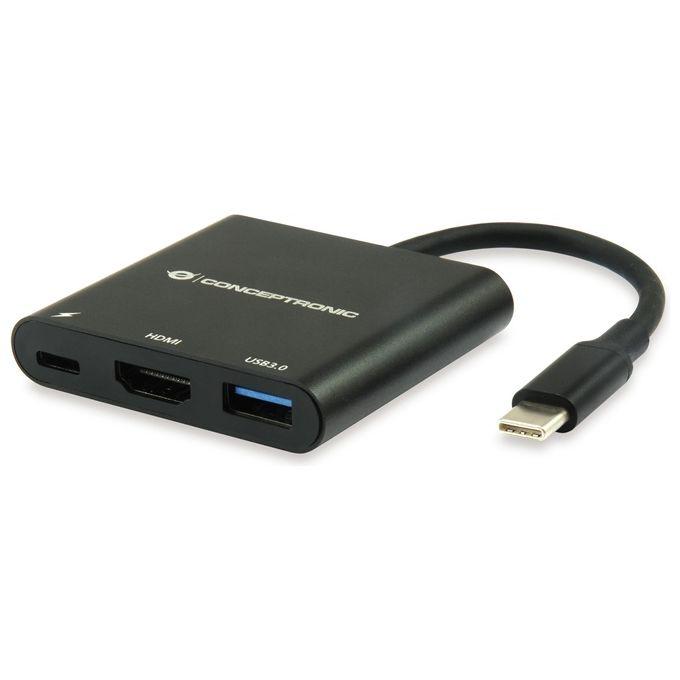 Conceptronic DONN01B Adattatore Usb-c