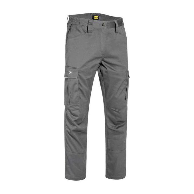 Diadora Pantalone Cotone Grigio