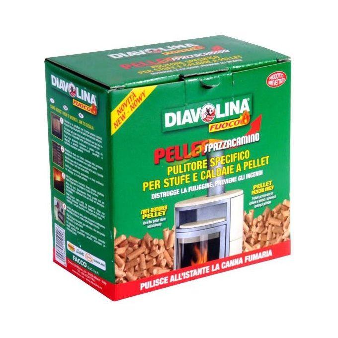 Diavolina Pulitore Spazzacamino Pellet