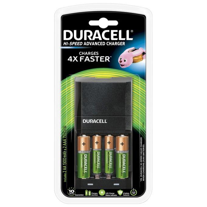 Duracell CaricaBatteria Cef27 2aa+2aaa