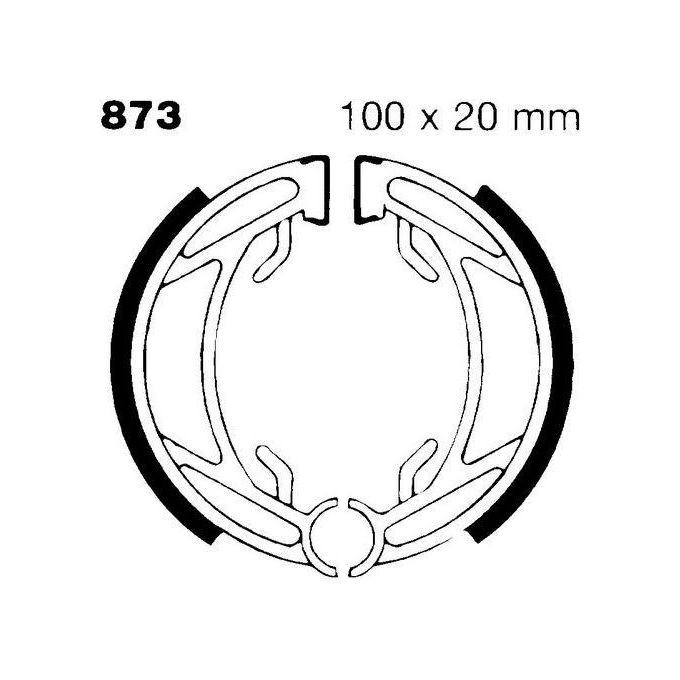 EBC 873 Ganasce Moto