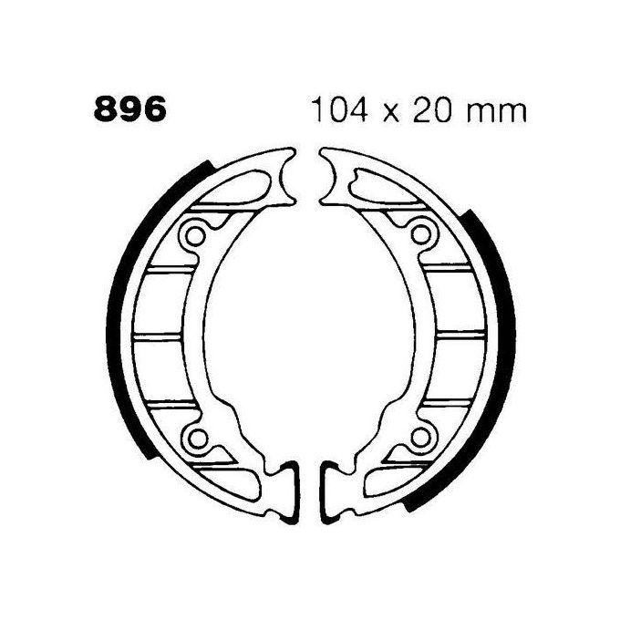 EBC 896 Ganasce Ciclomotore