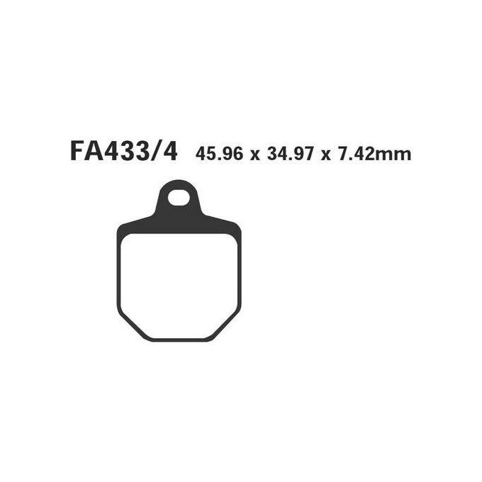 EBC FA433/4 Set Pastiglie
