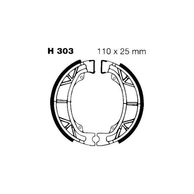 EBC H303 Ganasce Honda-Kymco-Peugeot