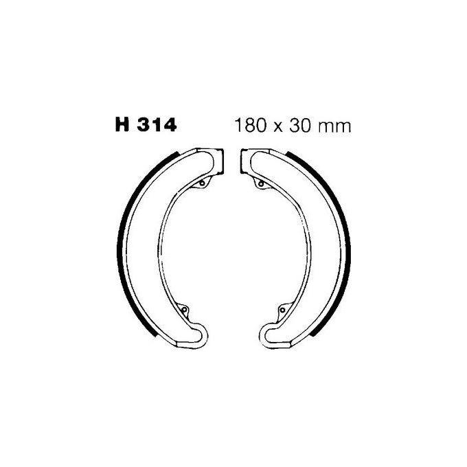 EBC H314 Ganasce Honda