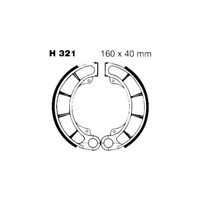 EBC H321 Ganasce Honda