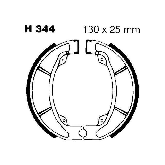 EBC H344 Ganasce Honda