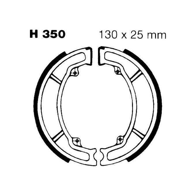 EBC H350 Ganasce Honda