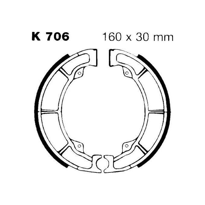 EBC K706 Ganasce Kawasaki