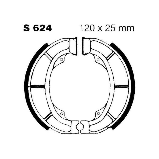EBC S624 Ganasce Suzuki
