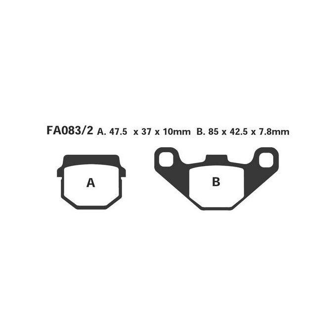 EBC SFA083/2HH Pastiglie Sfa