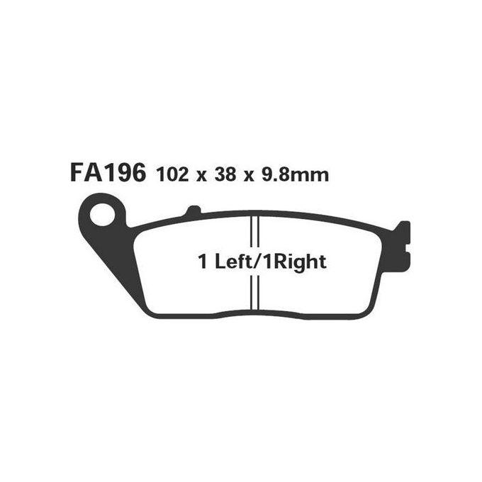 EBC SFA196HH Pastiglie Sfa