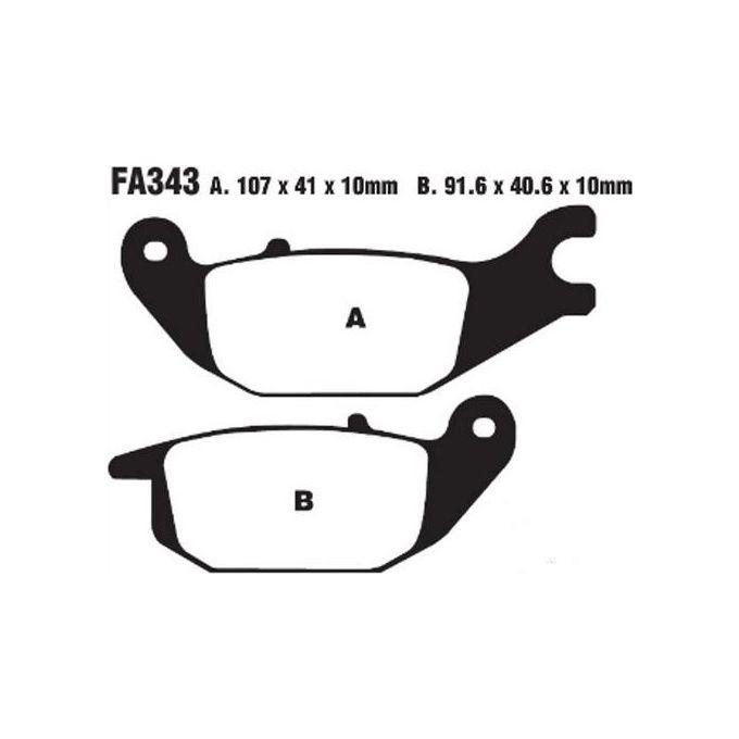 EBC SFA343 Pastiglie Sfa