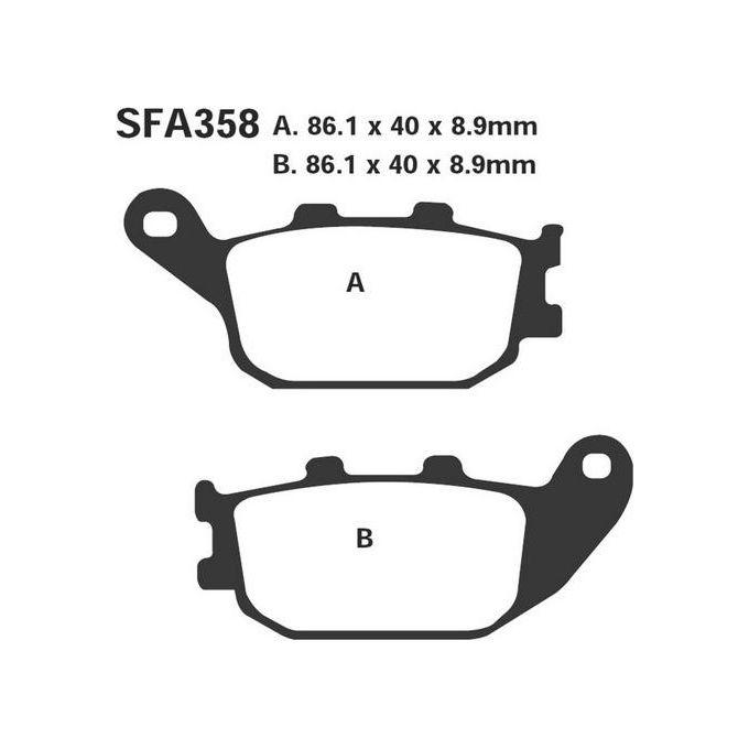 EBC SFA358 Pastiglie Sfa