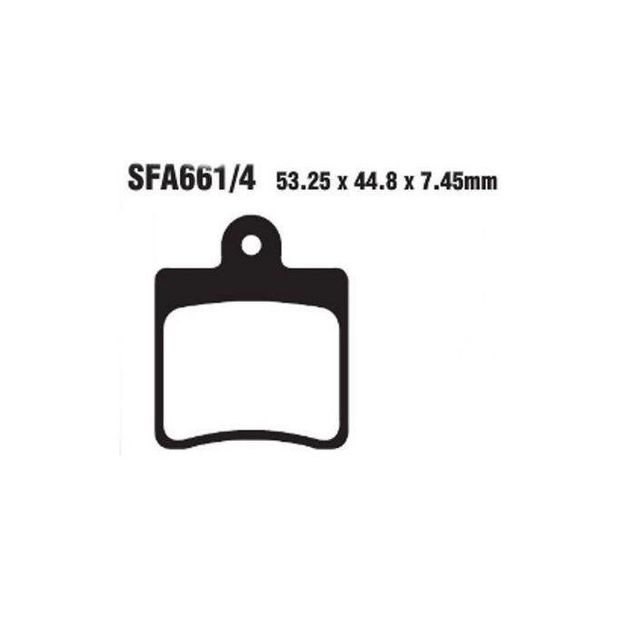 EBC SFA661/4 Set Pastiglie