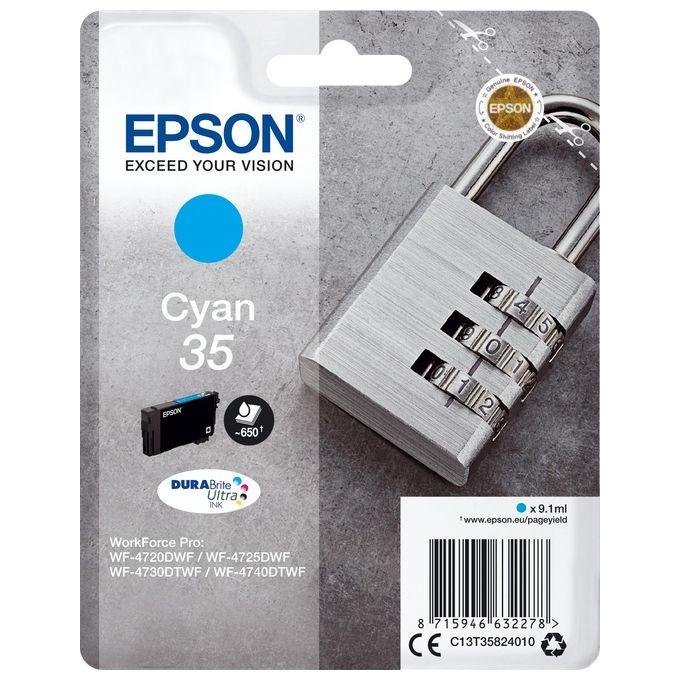 Epson C13t35824010 Ciano Lucchetto