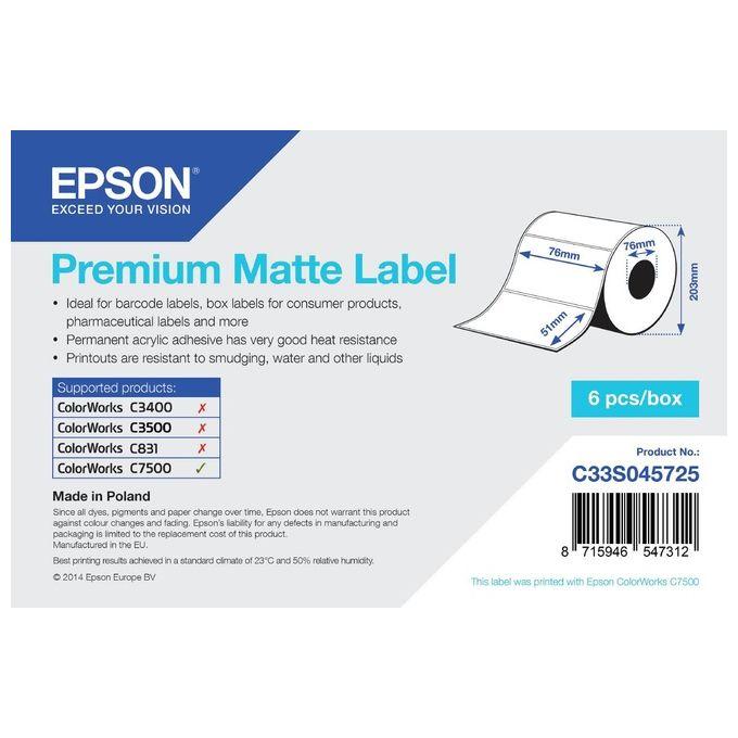 Epson Rotolo Etichette, Carta