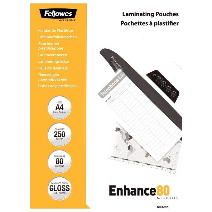 Fellowes Cf250pouch A4 80micron