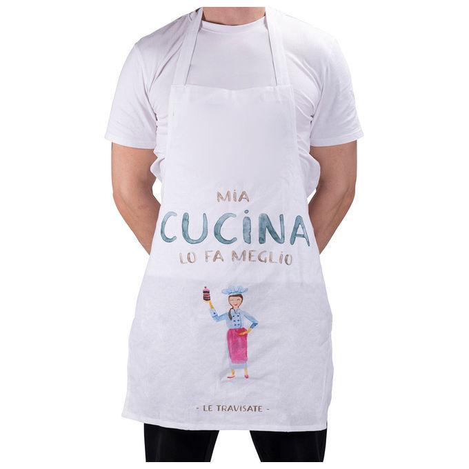 GREMBIULE CUCINA IN COTONE