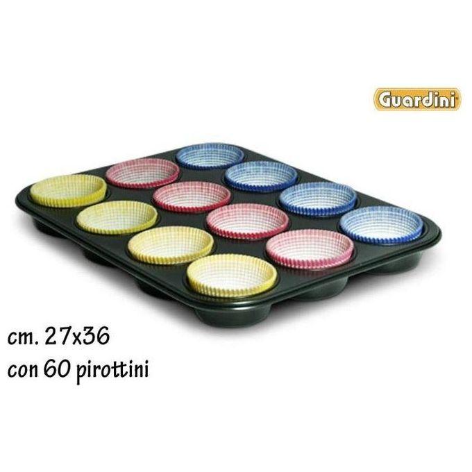 Guardini Stampo Muffin Gardenia