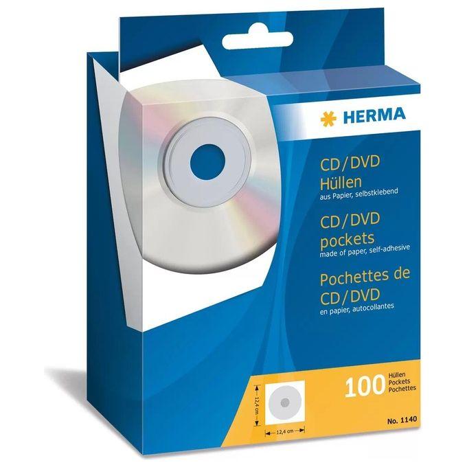 Herma CD/DVD Custodia 124x124mm