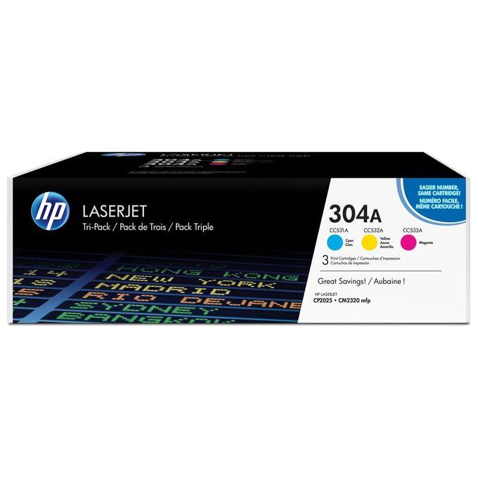 Hp Toner 304a Tripack