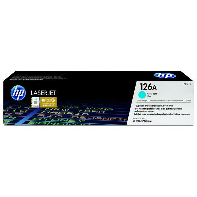 Hp Toner Ciano 126a