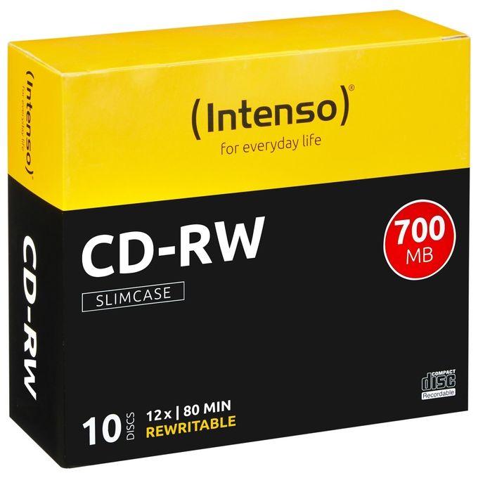 Intenso Cd-rw 700mb 10pcs