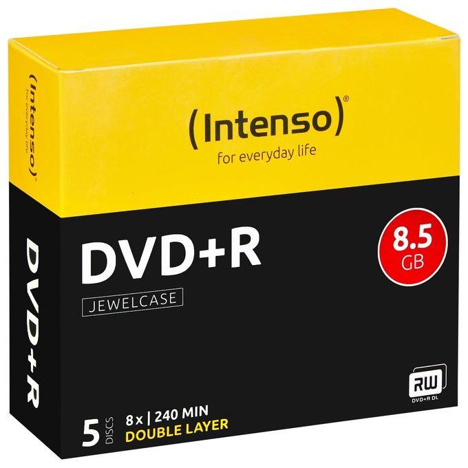 Intenso Dvd+r 8,5gb 5pcs