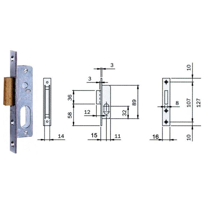 Iseo 7601510 Serr Profil